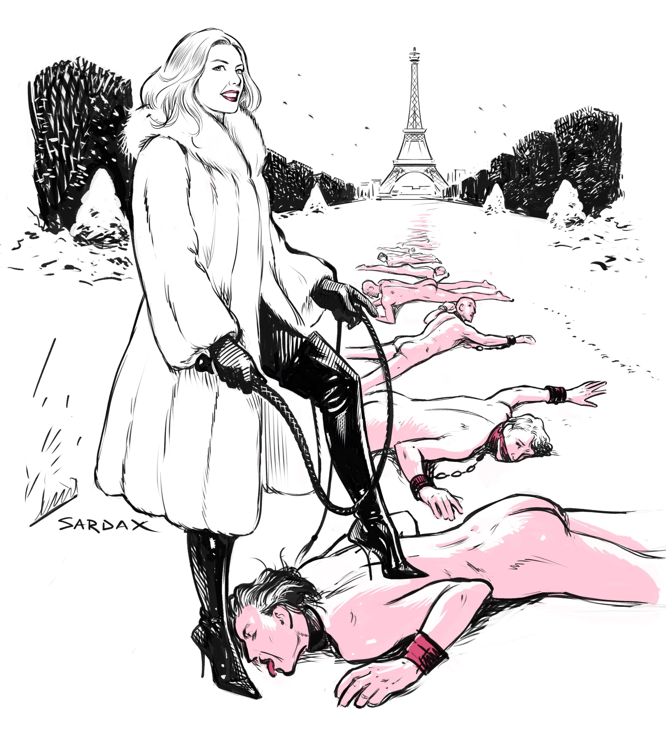 La Dominatrice Parisienne, Domina M by Sardax
