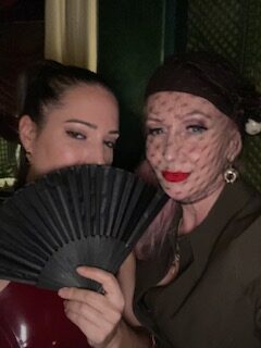 Maitresse Isadora and Miss Kim Rub Paris Femdom hostesses