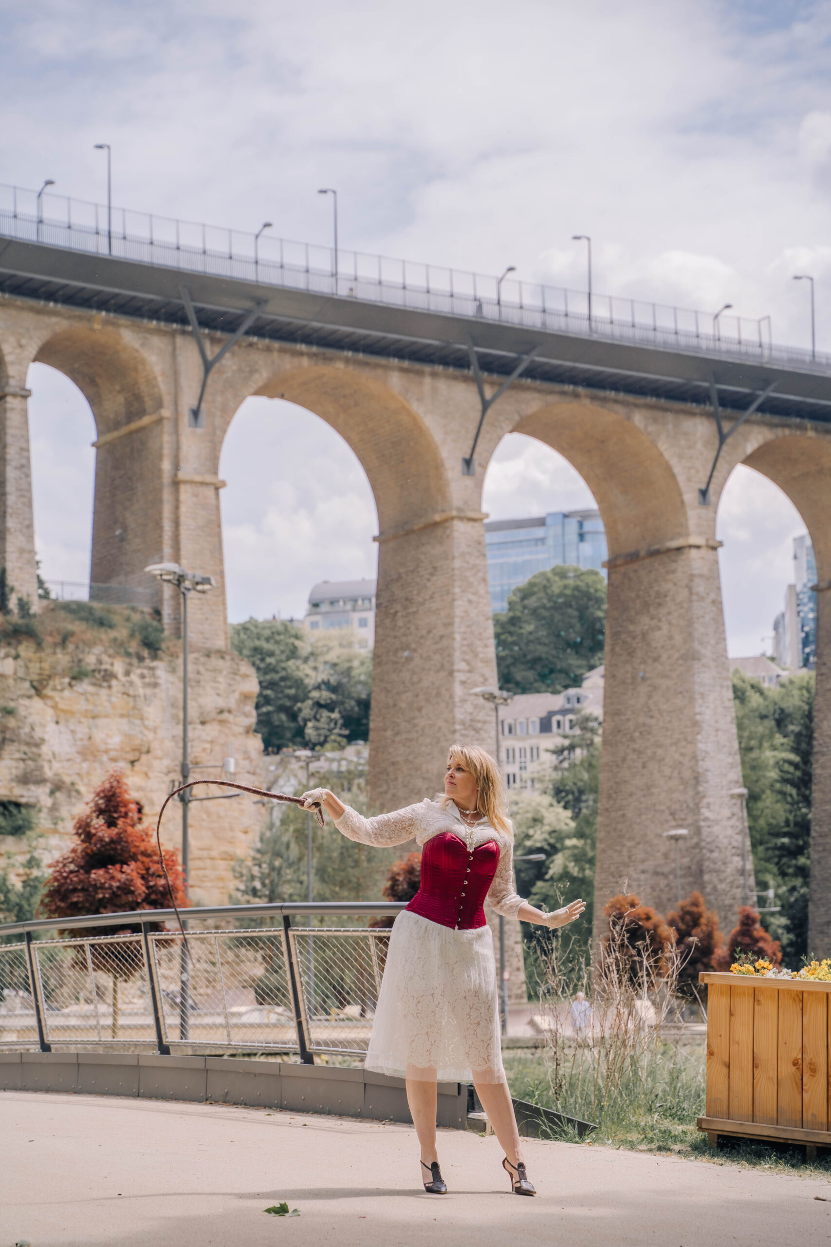 Domina M dominates Luxembourg with elegance.